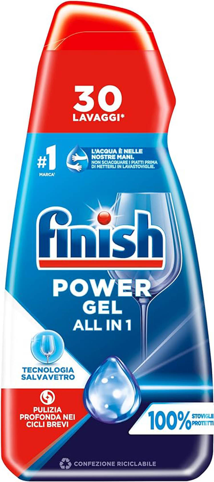 FINISH POWER GEL ALL IN 1 600ML
